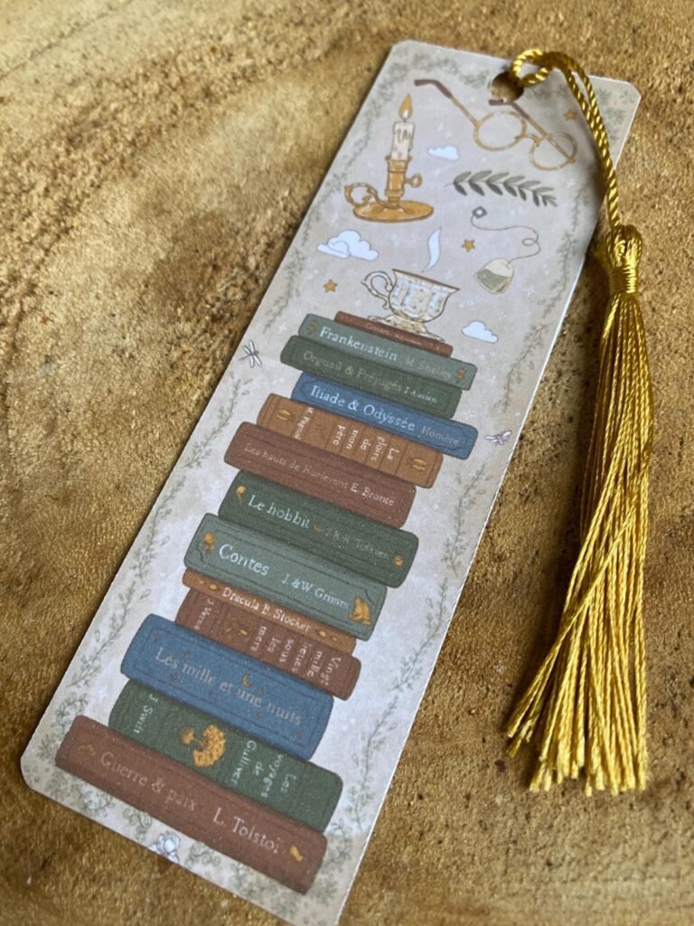Marque-page laminé "Grands Classiques"