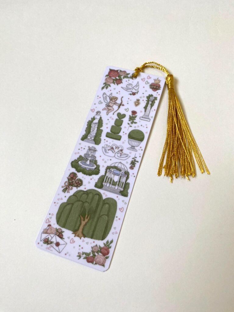 Marque-Page Laminé "Rendez-Vous Sous Le Saule"