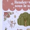 Planche de stickers "Rendez-Vous Sous le Saule"