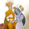 Sticker individuel "Amour Céleste" Soleil et Lune