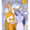 Print "Amour Céleste" Soleil et Lune