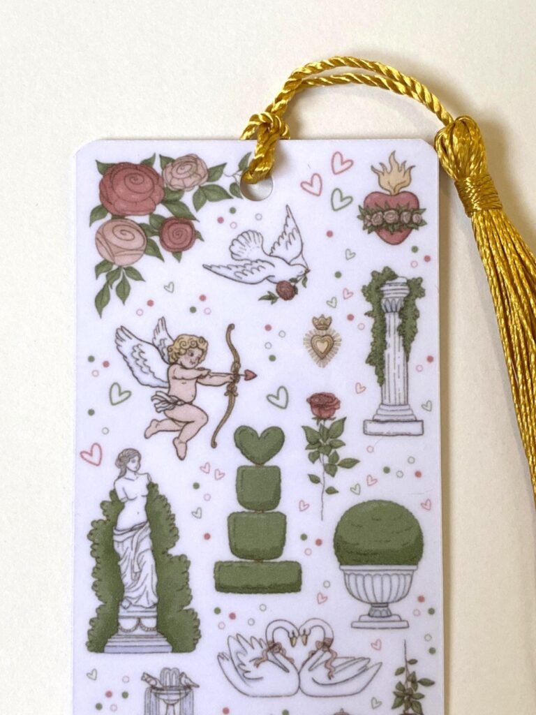 Marque-Page Laminé "Rendez-Vous Sous Le Saule"