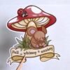 Sticker « Full Of Whimsy & Anxiety »