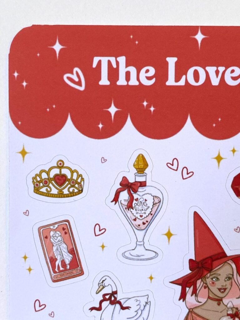 Lot de papeterie "The Love Witch"