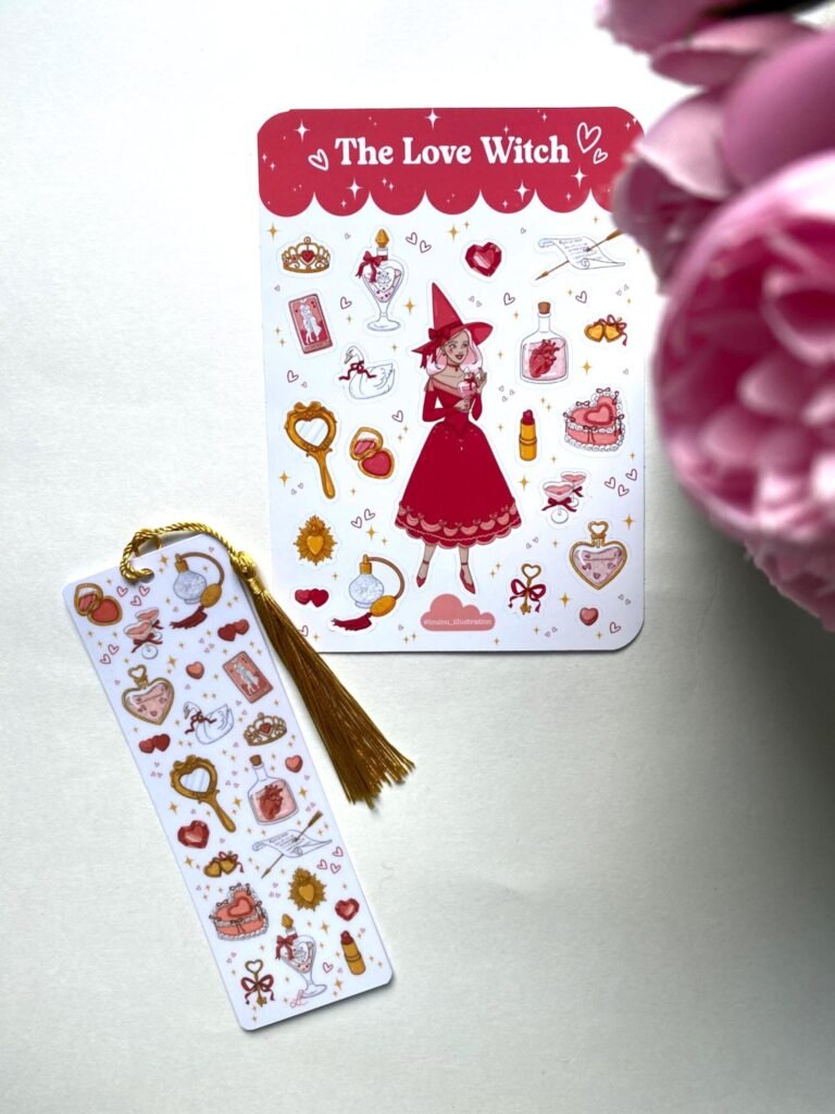 Lot de papeterie "The Love Witch"