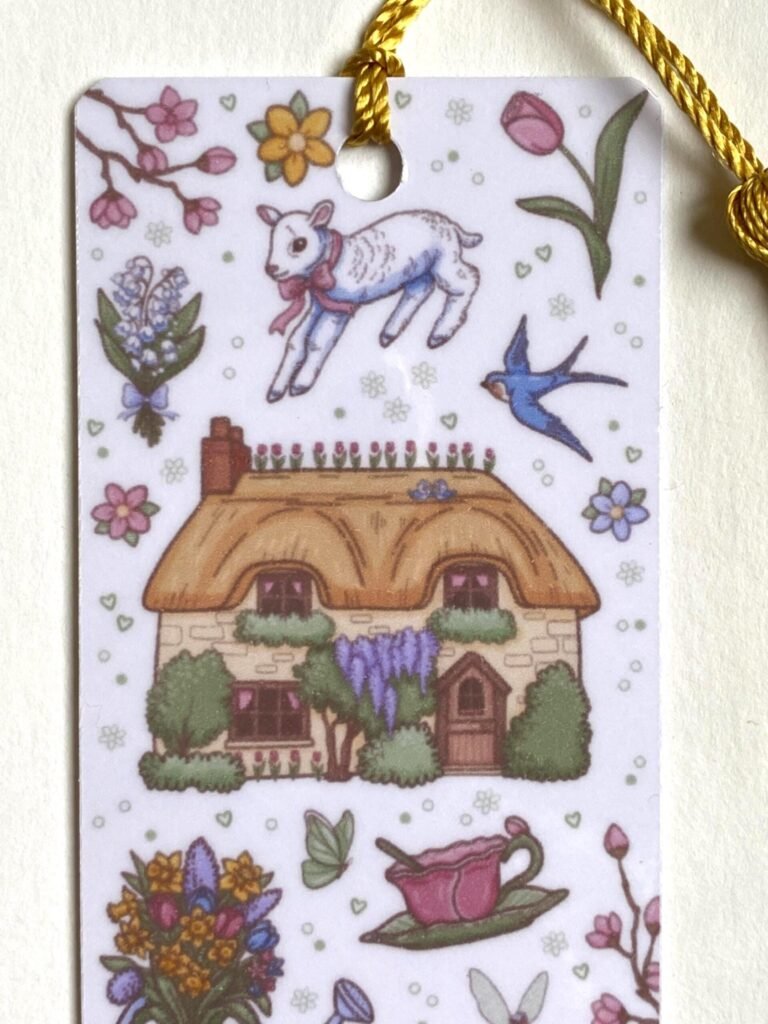 Marque-Page Laminé "L’Éveil Du Jardin"