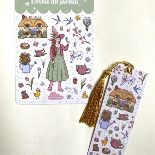 Lot de papeterie "L’Éveil Du Jardin"