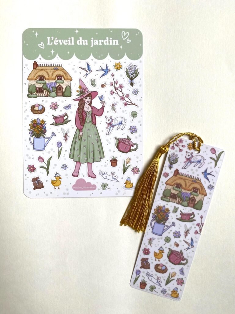 Lot de papeterie "L’Éveil Du Jardin"