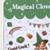 Planche de stickers "Magical Clover Luck"