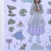 Planche de stickers "Promenade sous la Pluie"