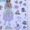 Planche de stickers "Promenade sous la Pluie"