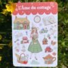Planche de Stickers "L'Âme du Cottage"