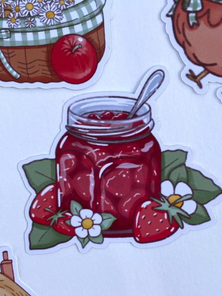 Lot de 10 Stickers "L'Âme Du Cottage"