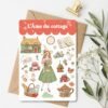 Planche de Stickers "L'Âme du Cottage"