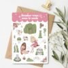 Planche de stickers "Rendez-Vous Sous le Saule"