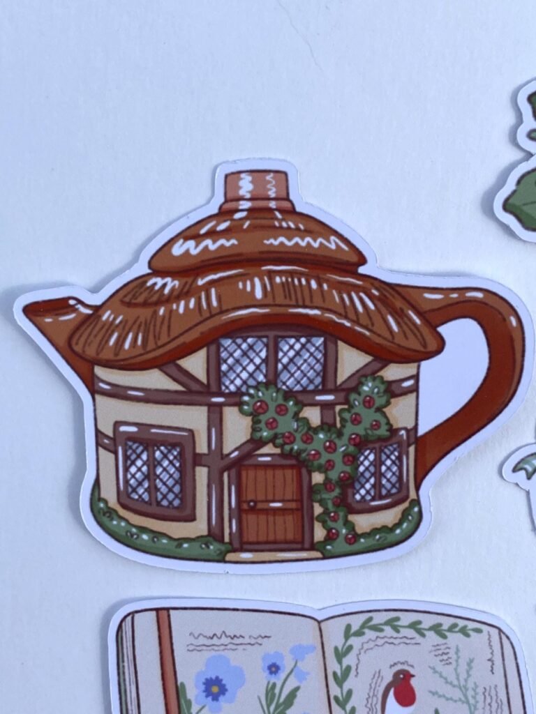 Lot de 10 Stickers "L'Âme Du Cottage"