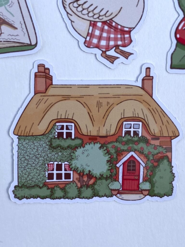 Lot de 10 Stickers "L'Âme Du Cottage"