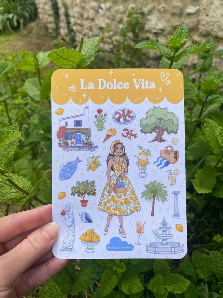 Planche de Stickers "La Dolce Vita"