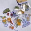 Lot de 10 Stickers "La Dolce Vita"