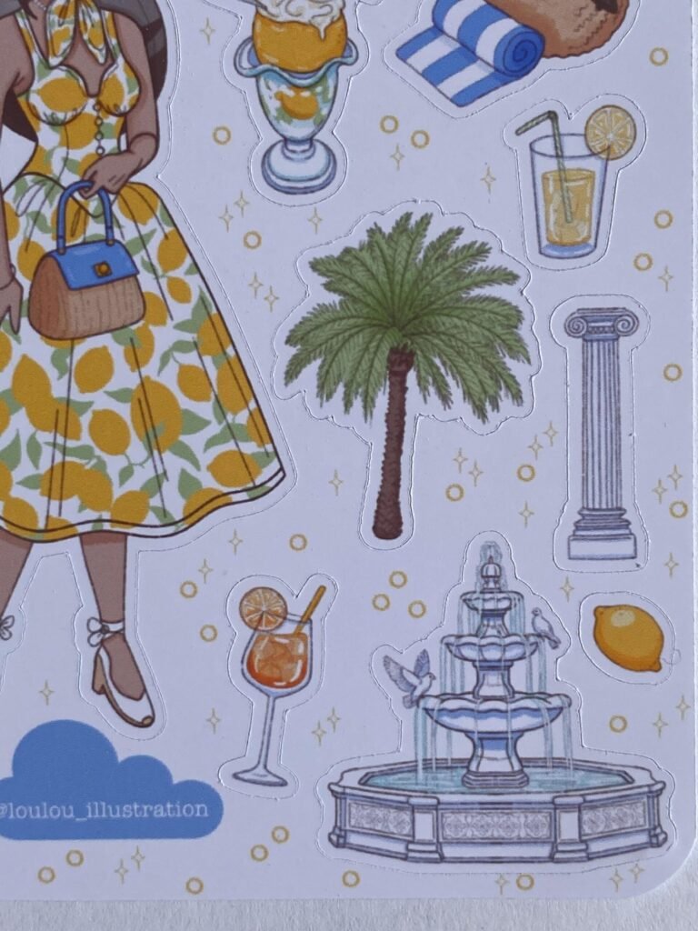 Planche de Stickers "La Dolce Vita"