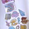 Lot de 10 Stickers "Le Trésor des Sirènes"