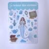 Planche d’autocollants "Le Trésor des Sirènes"