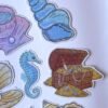 Lot de 10 Stickers "Le Trésor des Sirènes"