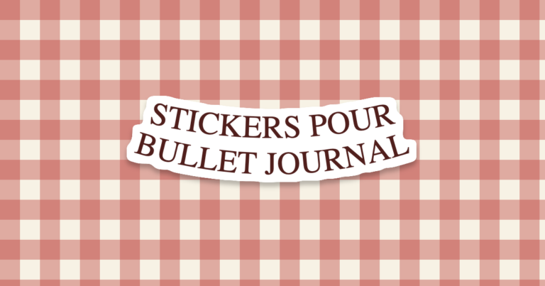 stickerS POUR BUJO