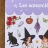 Autocollants sorcière cottagecore Les Soeurcières, finition brillante ou mate