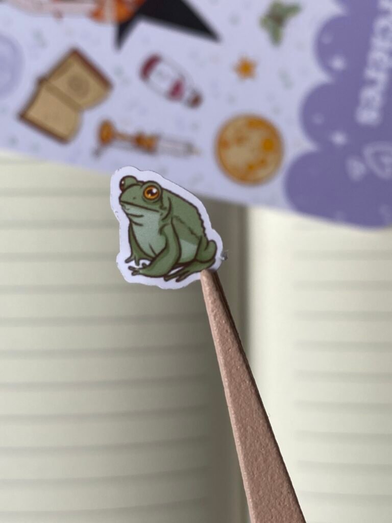 Stickers witchy Les Soeurcières, planche A6 faite main pour bullet journal