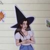 Stickers magiques Les Soeurcières posés sur un carnet de journaling
