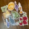 Lot de 10 Stickers "Les sœurcières "