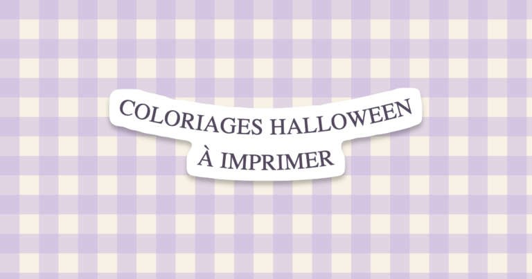 cloriages halloween à imprimer