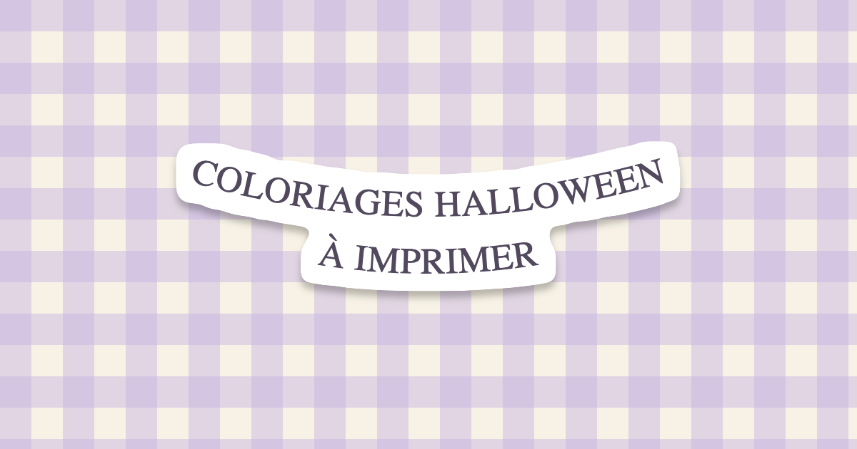 Coloriages d’Halloween à imprimer : nos idées pour une pause créative d’automne