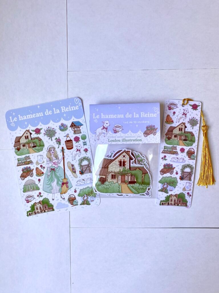 Marque-Page Laminé "Le Hameau de la Reine"