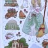 Planche de stickers "Le Hameau de la Reine"