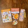 Collection Halloween Happy Haunting complète : stickers, marque-page et papeterie assortis, Loulou